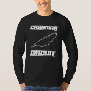 T-shirt Course automobile de Formule 1 du circuit canadien