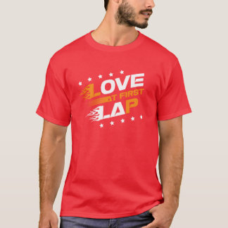 T-shirt Course automobile et moto Love At First Lap Motors