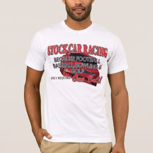 T-shirt Course automobile Stock