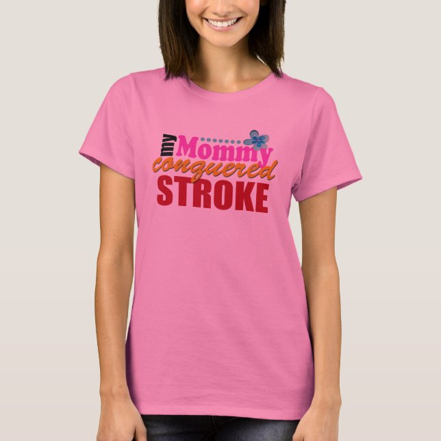 T-shirt Course conquise par maman (Devant)