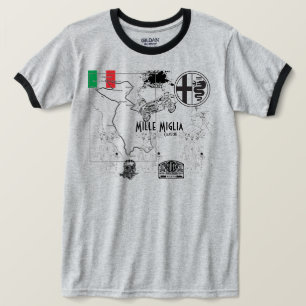 T-shirt Course d'Alfa Romeo Mille Miglia