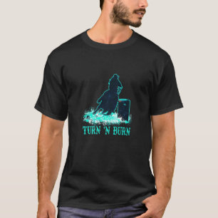 T-shirt Course de barils Cheval de course de barils Tourne