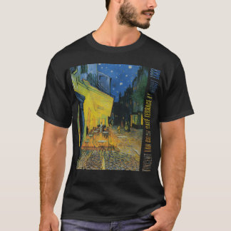 T-shirt Course de café la nuit 1888 cadeau