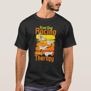 T-shirt Course de chiens de traîneau Mushing Chiens Husky 