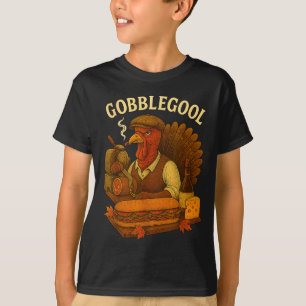 T-shirt Course de dinde de Gobbol pour femmes de Thanksgiv