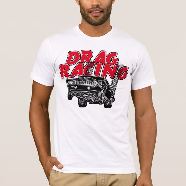 T-shirt Course de dragsters (Devant)