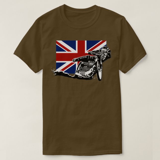 T-shirt Course de moto Speedway 1  (Design devant)