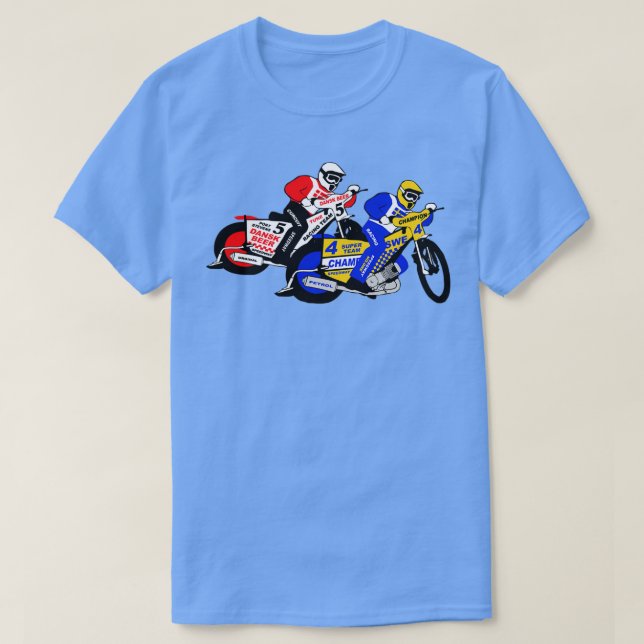 T-shirt Course de moto SpeedwayTShirt  (Design devant)