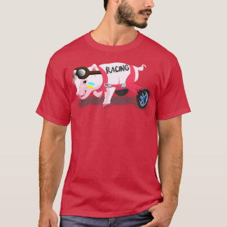 T-shirt Course de porcs