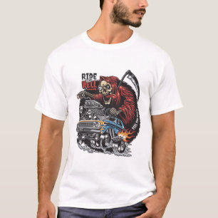 T-shirt Course de squelettes