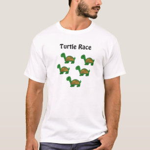 T-shirt Course de tortue