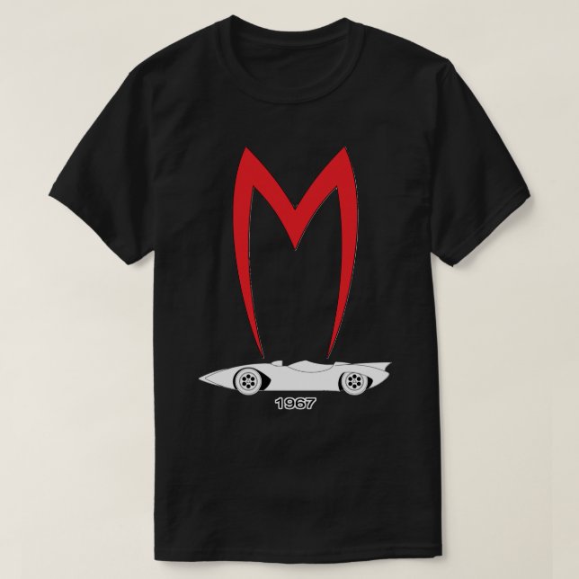 T-shirt Course de vitesse Mach 5 1967       (Design devant)
