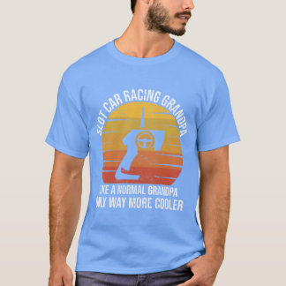 T-shirt Course de voitures à crémaillère Grandpaoy RC Car 