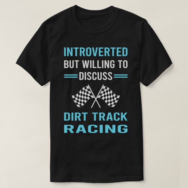 T-shirt Course Dirt Track (Design devant)