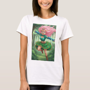 T-shirt Course enchantée de la forêt – Personnage de fanta