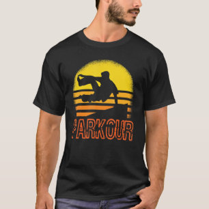 T-shirt Course Jumping Libre Parkour course