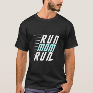 T-shirt Course - Kids Runner Mom Marathon 5k Race