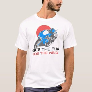 T-shirt Course Le Soleil, Ride Le Vent