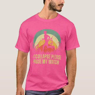 T-shirt course pour hommes papa marathon coureur vintage r