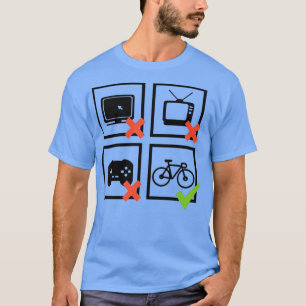 T-shirt Course Vélo Route Vélo Cycliste Drôle Citations Ca