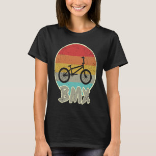 T-shirt Course vintage de la tige de vélo BMX