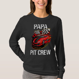 T-shirt Course Voiture Anniversaire Fête Racine Famille Pa