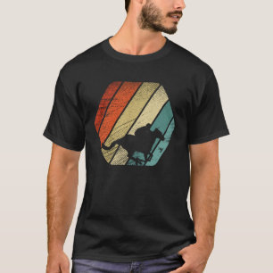 T-shirt Courses de chevaux de style rétro vintage sports 1