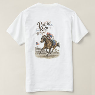 T-shirt Courses de chevaux Hipismo Porto Rico