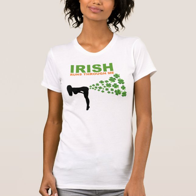 T-shirt Courses d'Irlandais par moi (Devant)