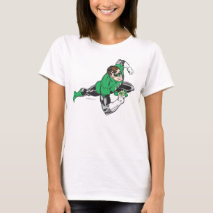 T-shirt Courses vertes de lanterne