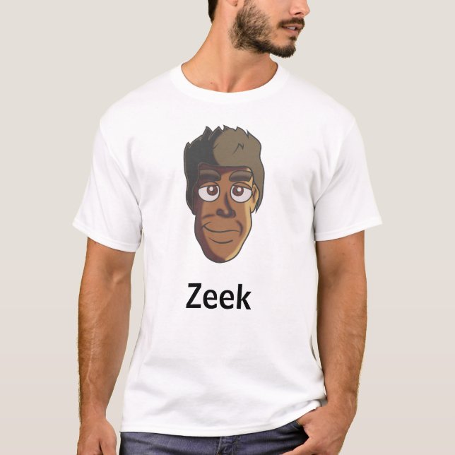 T-shirt court de douille de Zeek (Devant)