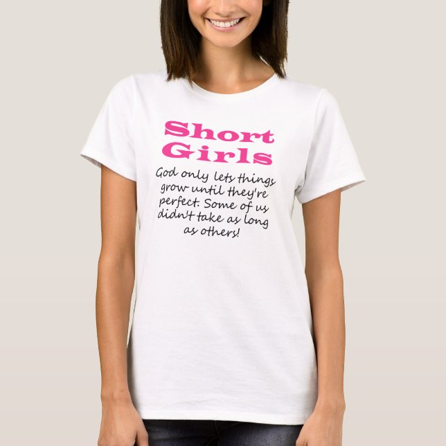 T-shirt court de filles (Devant)