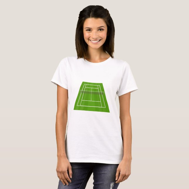 T-shirt court de tennis (Devant entier)