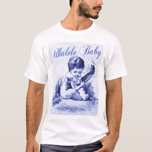 T-shirt court foncé de douille d'enfant en bas â