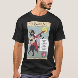 T-shirt court foncé de la douille des hommes de