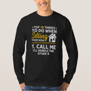 T-shirt Courtier Top 10 des choses à faire lors de la vent