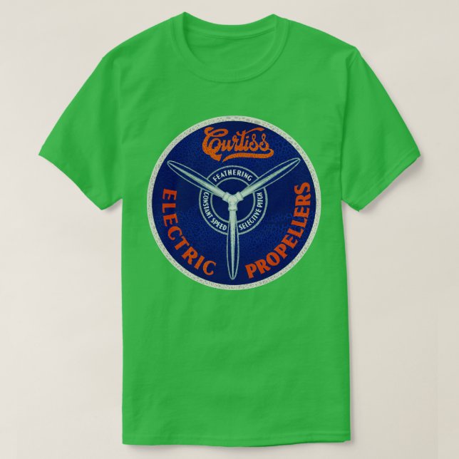 T-shirt Courtiss Propellateurs électriques (Design devant)
