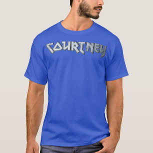 T-shirt Courtney en métal lourd
