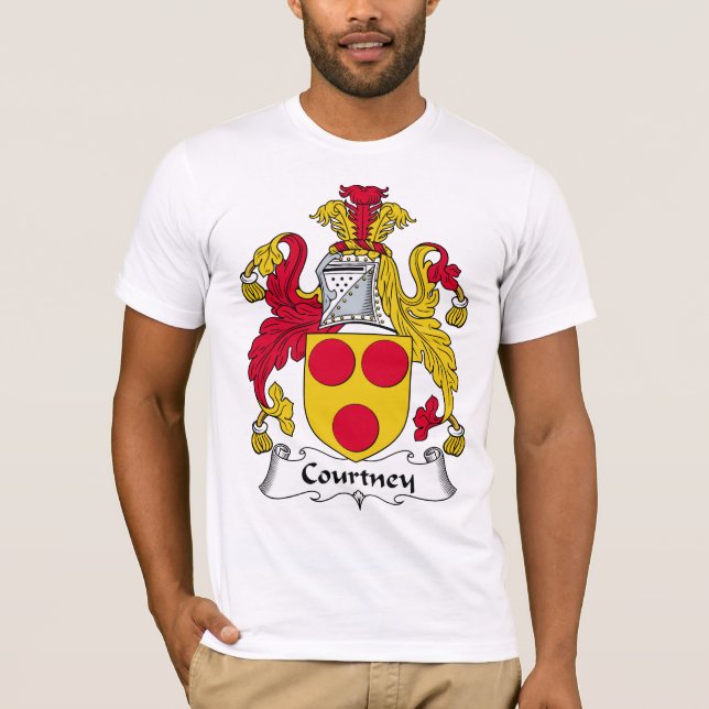 T-shirt Courtney Family Crest (Devant)