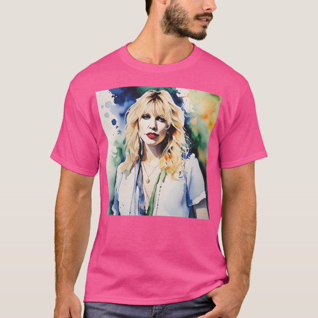 T-shirt Courtney Love (Devant)