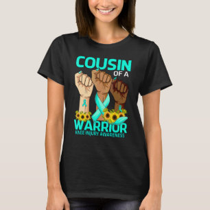 T-shirt Cousin À La Main D'Un Guerrier Blessé Au Genou Tou
