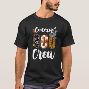 T-shirt Cousin Boo Crew Ghost Funny Cousins Squad Hallowee
