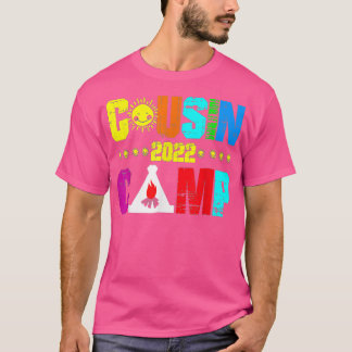 T-shirt Cousin Camp 2022 Cousin Tribe Vacation