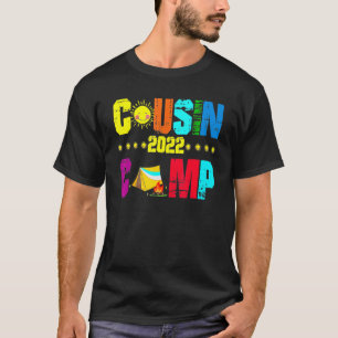 T-shirt Cousin Camp 2022 Cousin Tribe Vacation 1