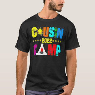 T-shirt Cousin Camp 2022 Cousin Tribe Vacation 2