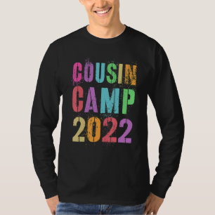 T-shirt Cousin Camp Grandma Grand-père 2022 Voyage d'été