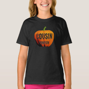 T-shirt Cousin Citrouille Halloween Design