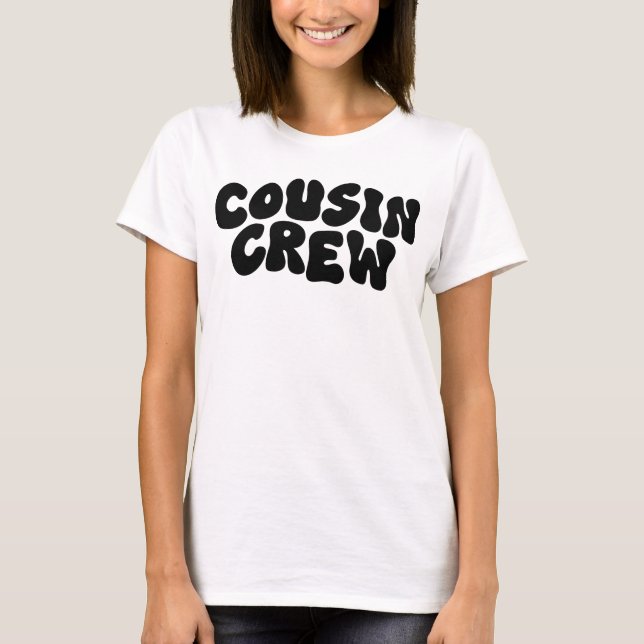 T-shirt Cousin Cousins T Shirt Cute Kids Cousin Crew (Devant)