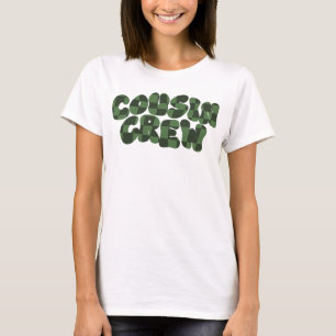 T-shirt Cousin Cousins T Shirt Cute Kids Retro Cousin Crew