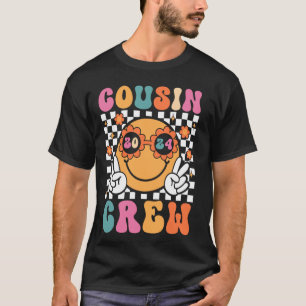 T-shirt Cousin Crew 2024 Vacances d'été Famille Voyage Gro